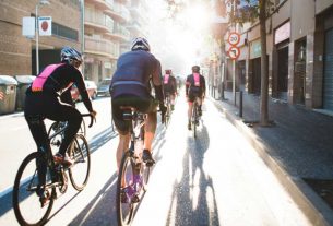 Cycling Competition Held In Spain